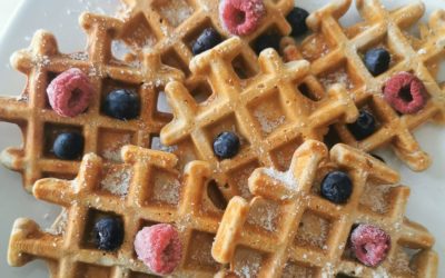Recette gaufres healthy et protéinées rapide
